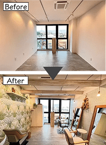 ビフォアフター写真縦